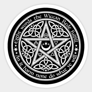 Celtic Pentagram Sticker